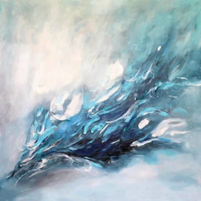 Expression II by Radiana Christova framed canvas print