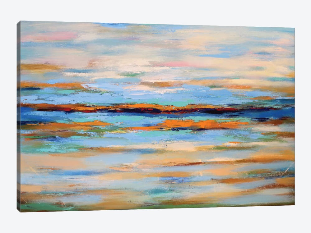 Abstract Seascape by Radiana Christova 1-piece Canvas Art