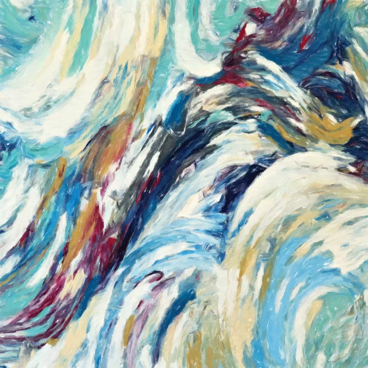 Abstraction III by Radiana Christova wall art