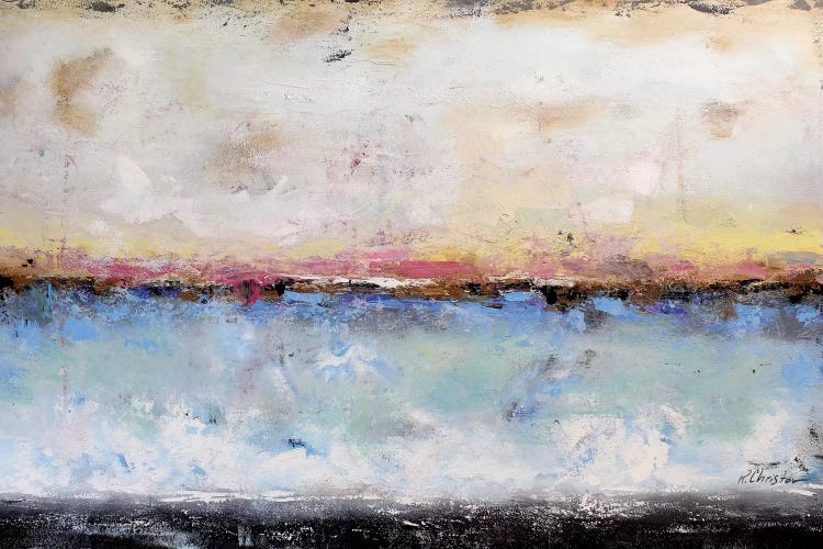 Abstract Seascape VII by Radiana Christova wall art