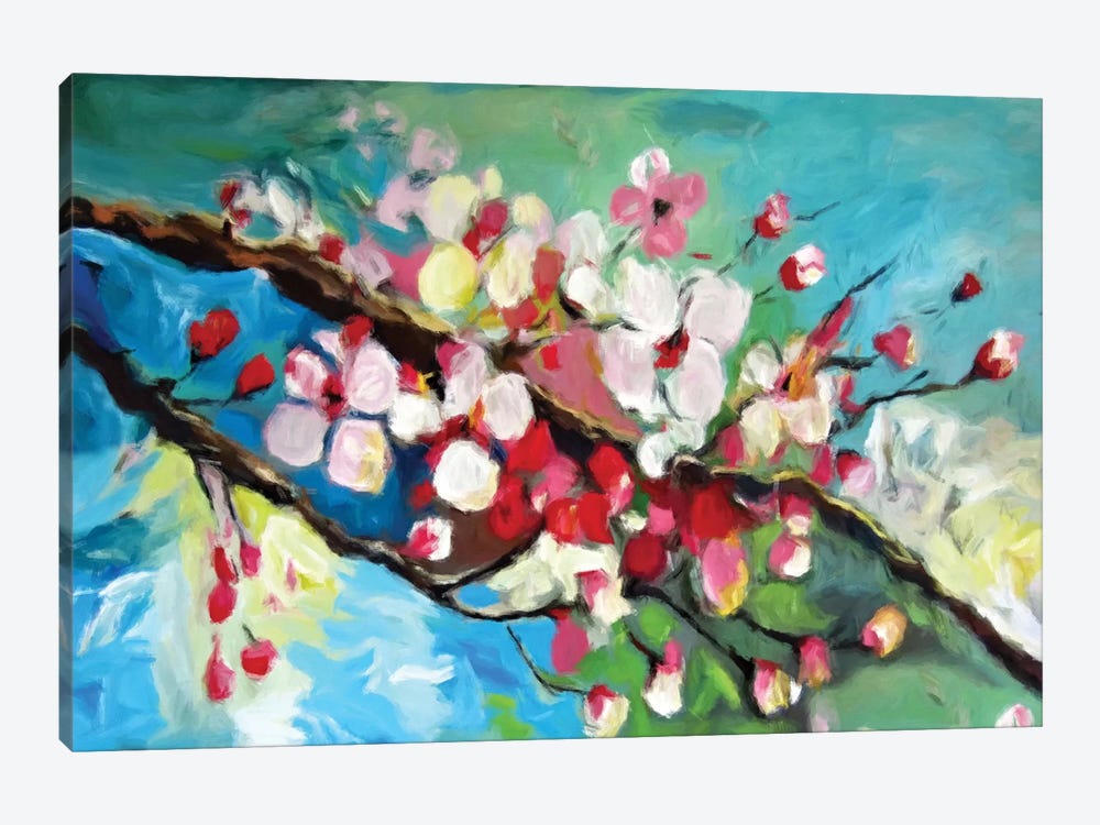 Cherry Blossom by Radiana Christova 1-piece Canvas Art