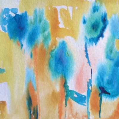 Summertime by Radiana Christova multi panel art