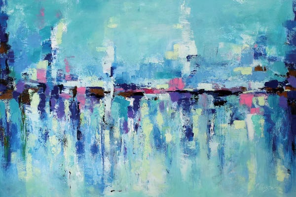 Office: Abstract Seascape X by Radiana Christova