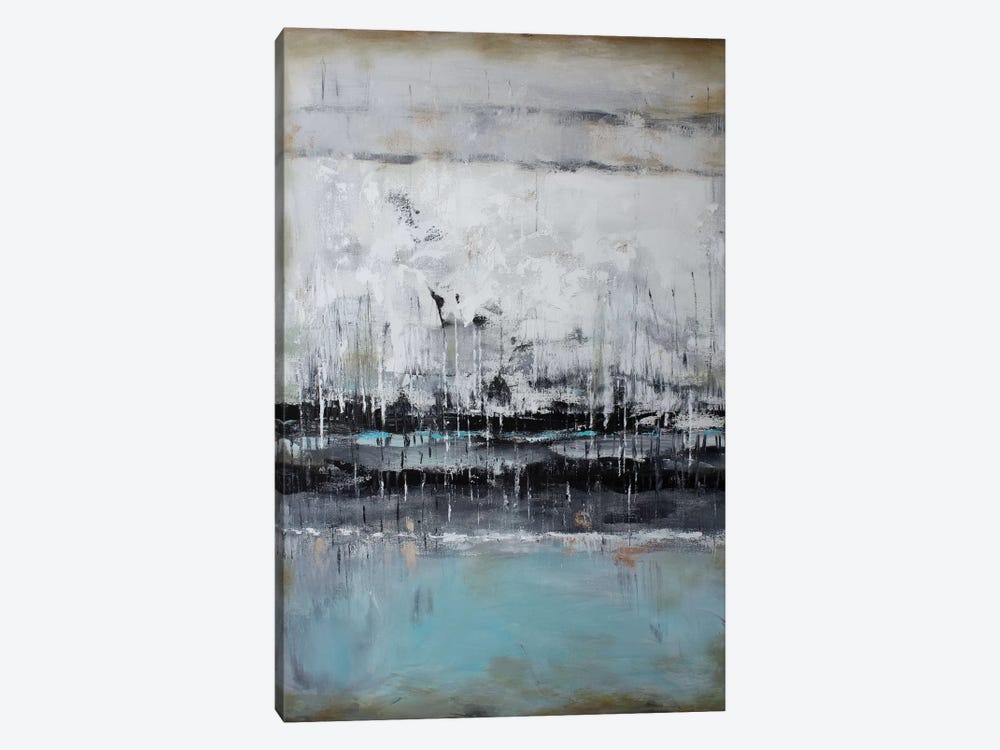 Abstract Seascape XII by Radiana Christova 1-piece Canvas Print