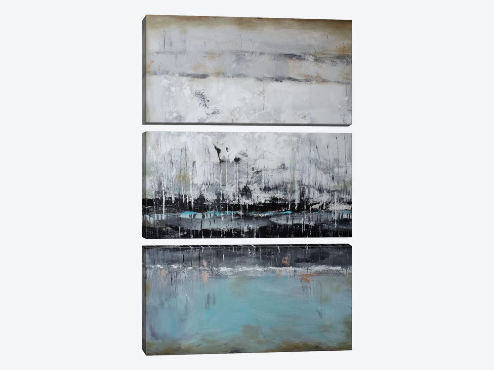 Abstract Seascape XII 3-piece Art Print