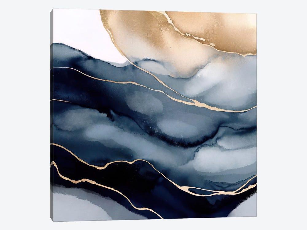 Abstract Ocean I by Radiana Christova 1-piece Canvas Print