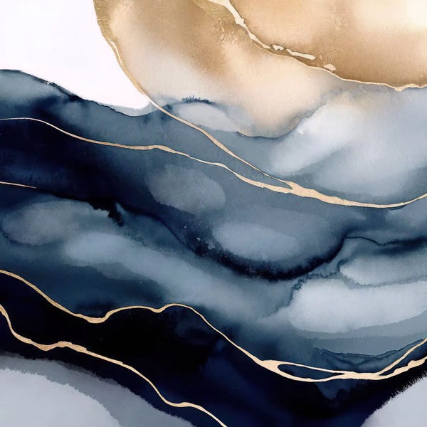 Erin Ashley: Abstract Ocean I by Radiana Christova