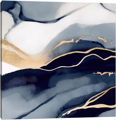 Abstract Ocean II Canvas Art Print - Radiana Christova