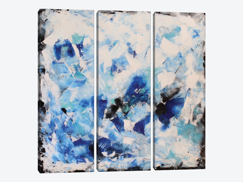 Blue Impression by Radiana Christova 3-piece Art Print