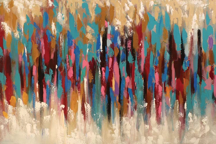 Colorful Composition by Radiana Christova canvas print