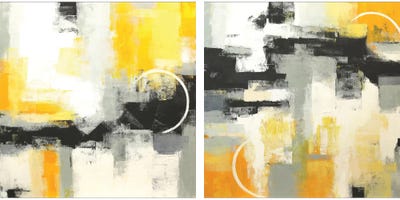 Fresh Start Diptych by Radiana Christova multi panel art