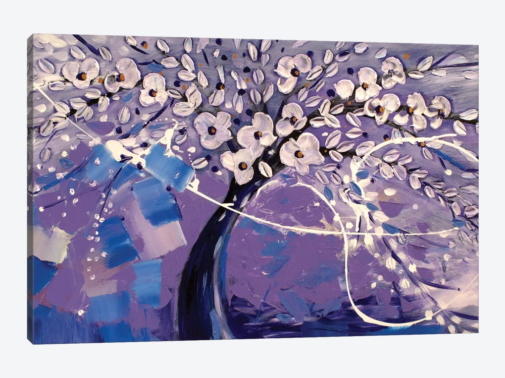 Purple Dream by Radiana Christova 1-piece Canvas Art Print