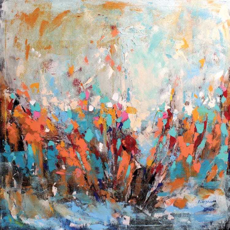 Abstract Garden by Radiana Christova wall art