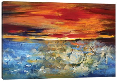 Sunset Canvas Art Print - Radiana Christova