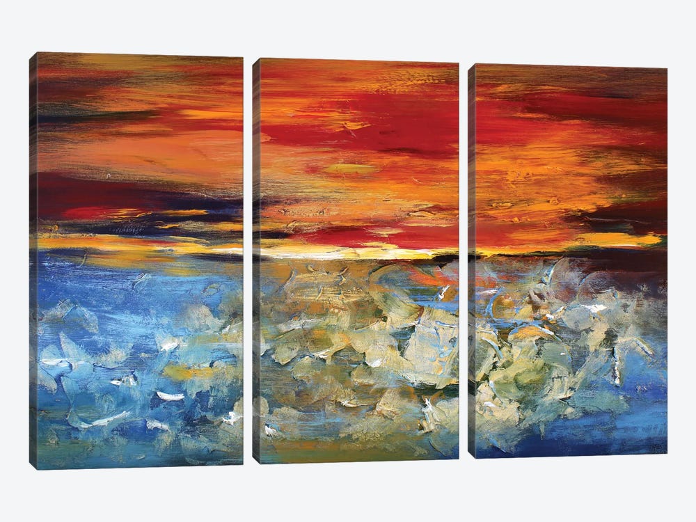 Sunset by Radiana Christova 3-piece Art Print
