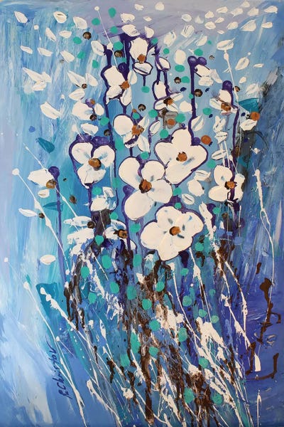 Flowers: Abstract Garden III by Radiana Christova