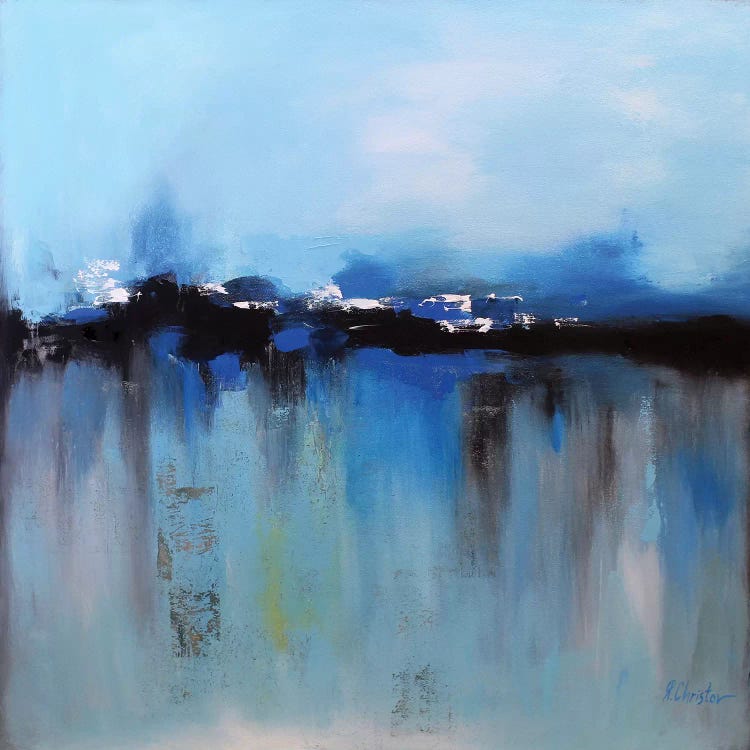 Blue Utopia by Radiana Christova wall art