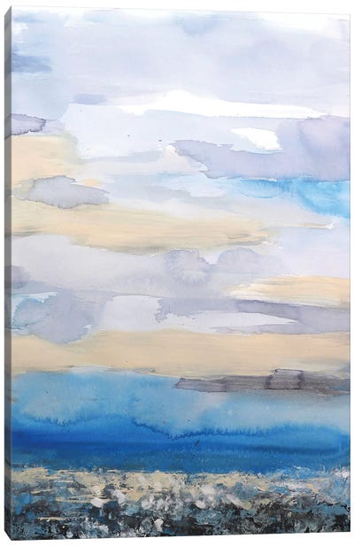 Abstract Seascape XXVII Canvas Art Print - Radiana Christova