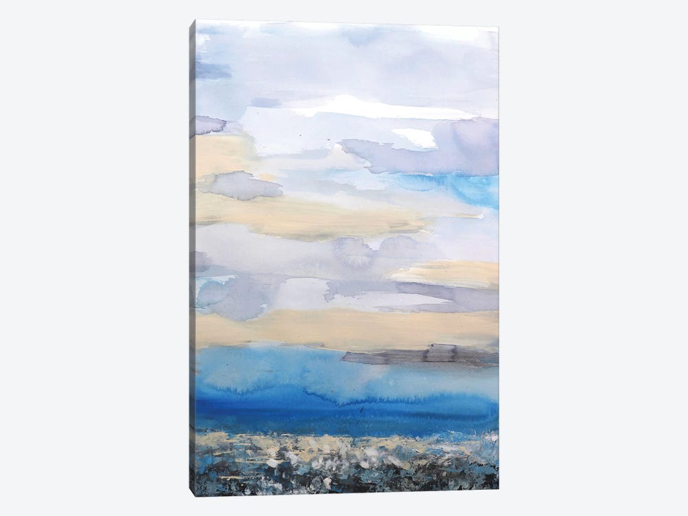 Abstract Seascape XXVII by Radiana Christova 1-piece Canvas Print