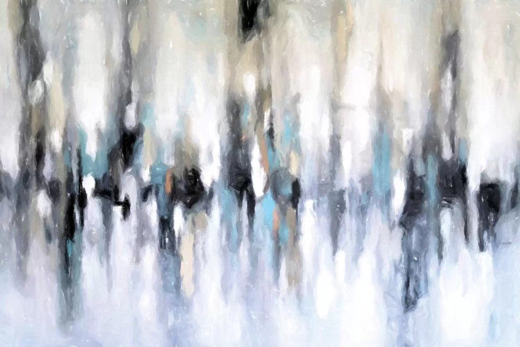 Abstract Cityscape by Radiana Christova wall art