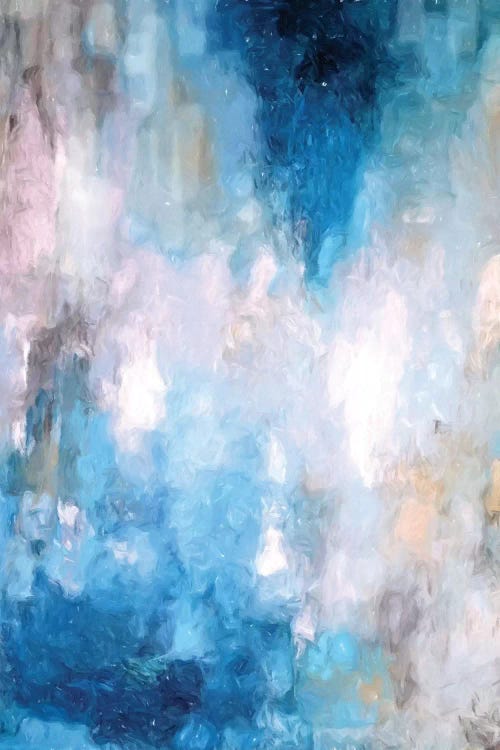 Abstract Rain V by Radiana Christova wall art