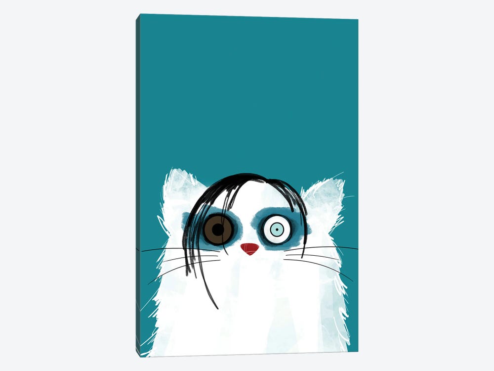 Cat Manson by Doozal 1-piece Canvas Artwork