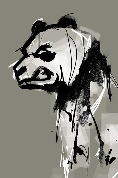 Doozal: Angry Panda by Doozal