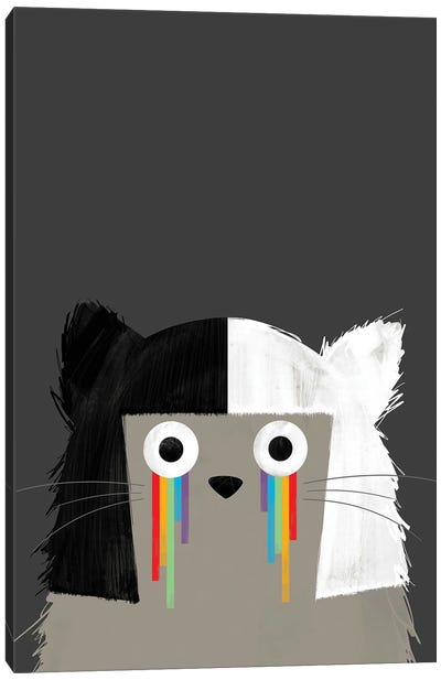 Cat Sia Canvas Art Print - Sia