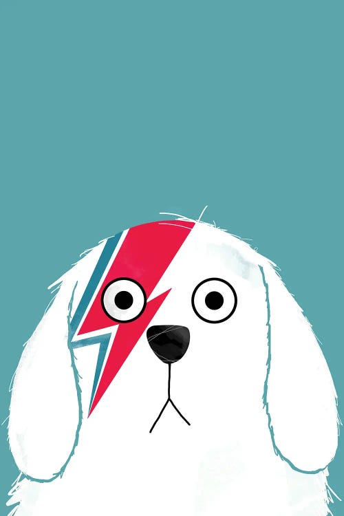 Dog Bowie - White Version