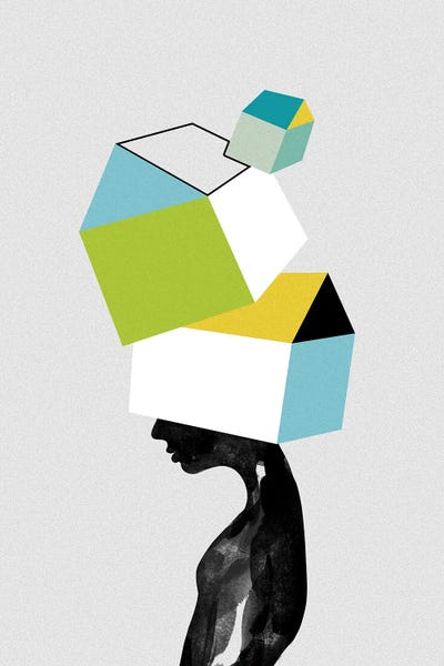 Homesick by Doozal canvas print