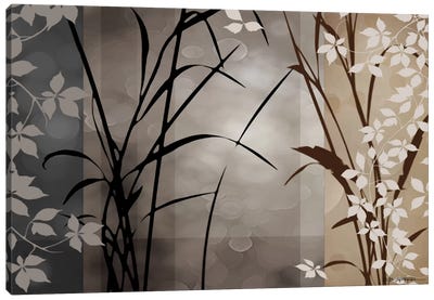 Silver Whispers II Canvas Art Print - Home Staging Living Room