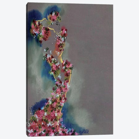 McQueen Roses Canvas Print #EAZ19} by Elly Azizian Canvas Print