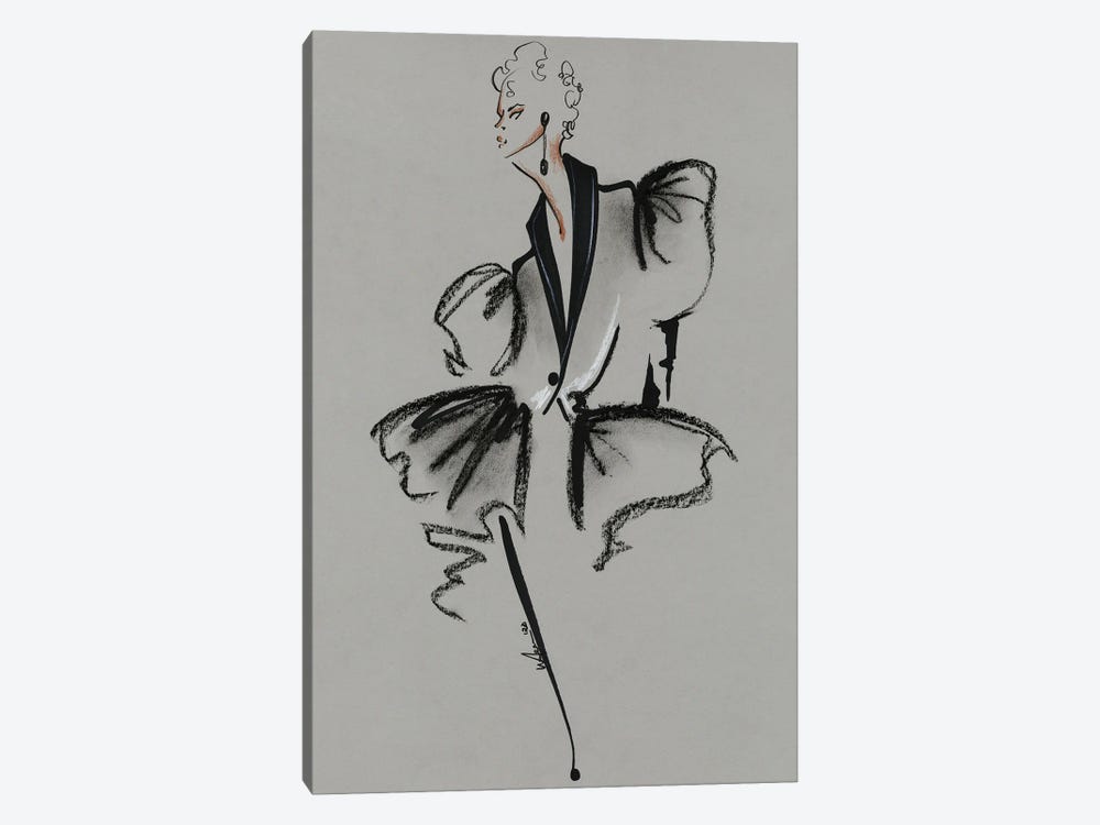 Alexander McQueen Spring Summer 2020 by Elly Azizian 1-piece Art Print