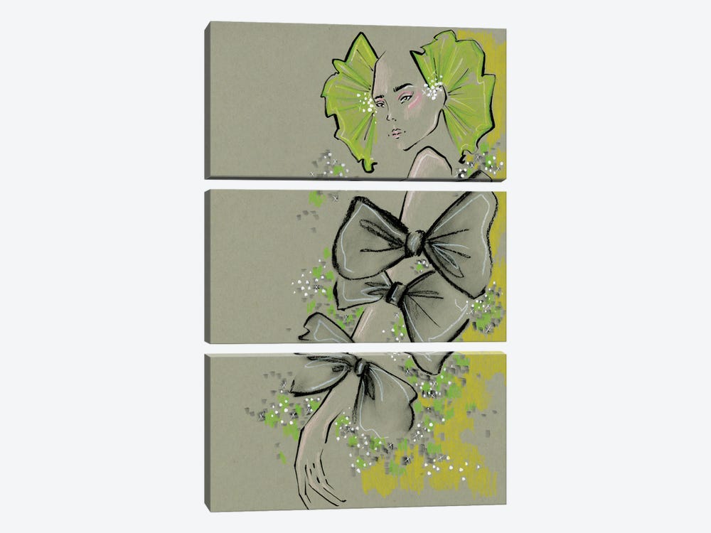Valentino Bows by Elly Azizian 3-piece Canvas Wall Art