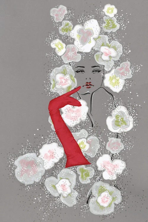 Valentino Haute Couture Florals by Elly Azizian wall art