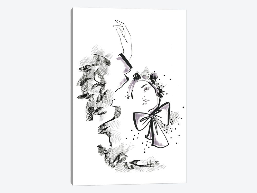 Sketched Bows by Elly Azizian 1-piece Art Print