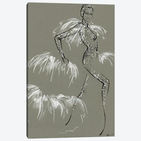 A New Couture II Canvas Print #EAZ56} by Elly Azizian Canvas Art