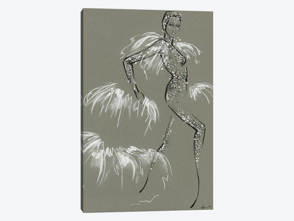 A New Couture II by Elly Azizian 1-piece Canvas Wall Art