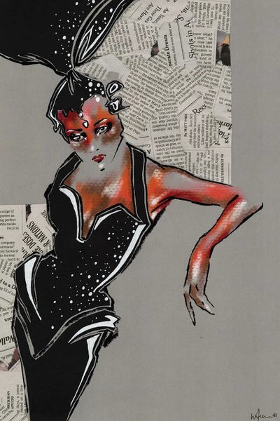 Paused Cabaret I by Elly Azizian canvas print