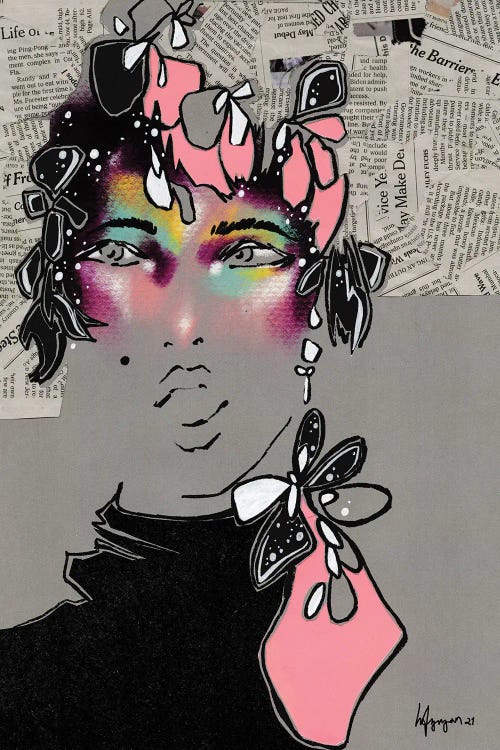 Paused Cabaret II by Elly Azizian wall art
