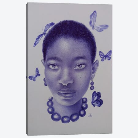 Self Love Canvas Print #EBK12} by Ebuka Emmanuel Canvas Wall Art