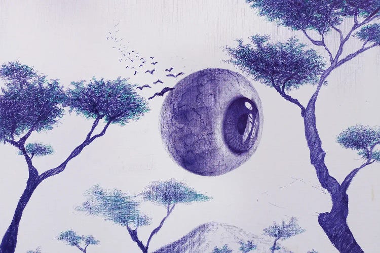 Eyeball In The Forest