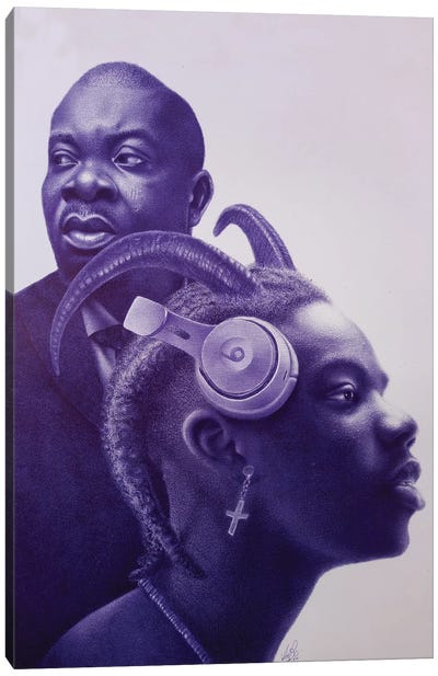 Don Jazzy And Rema Canvas Art Print - Ebuka Emmanuel