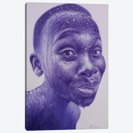 Spillage III Canvas Print #EBK1} by Ebuka Emmanuel Canvas Artwork