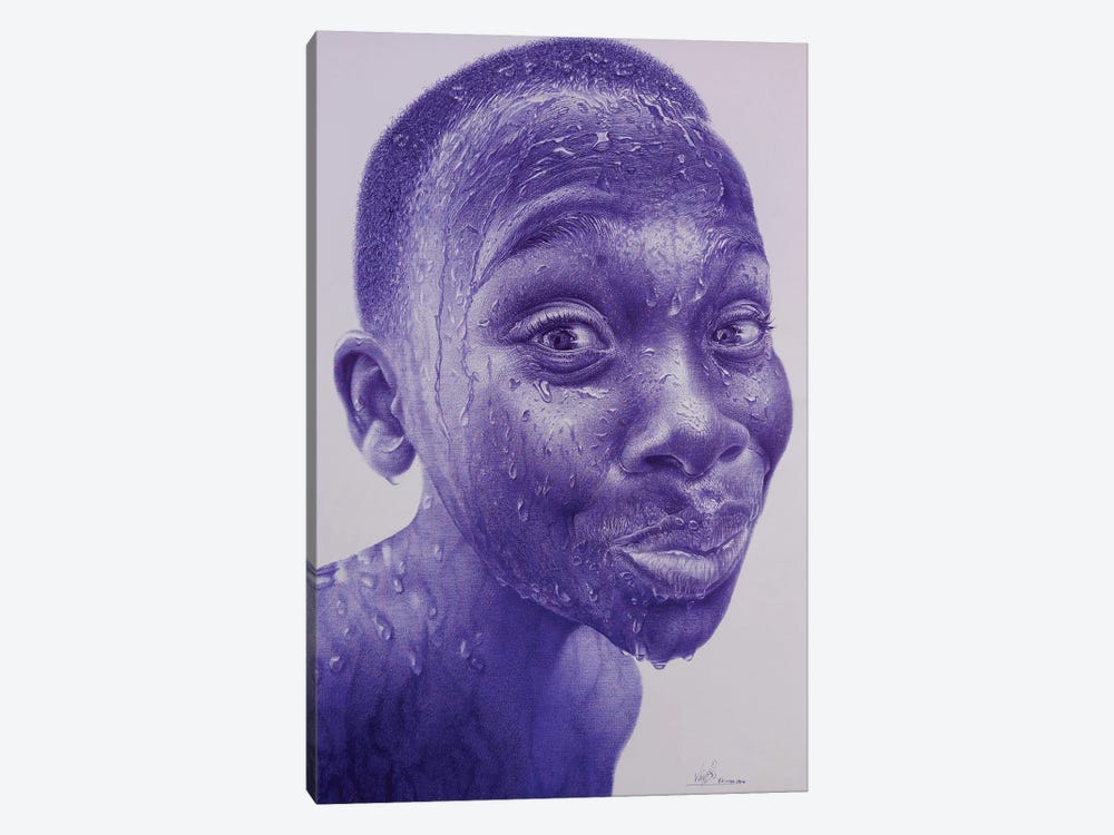 Spillage III by Ebuka Emmanuel 1-piece Canvas Artwork