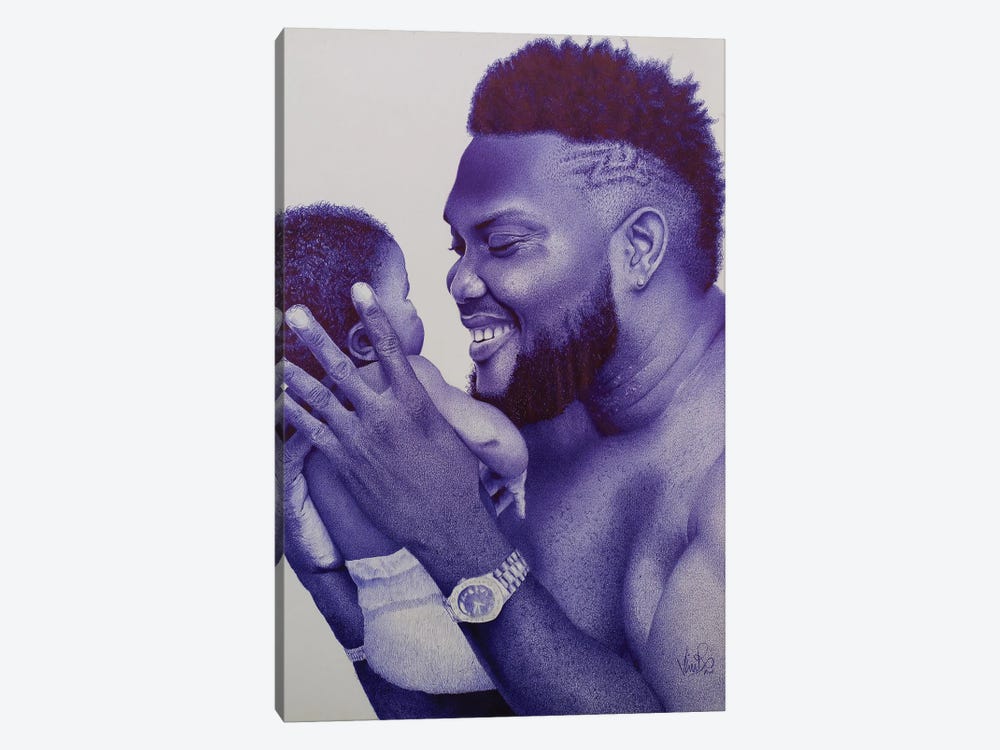 Father's Love by Ebuka Emmanuel 1-piece Canvas Wall Art