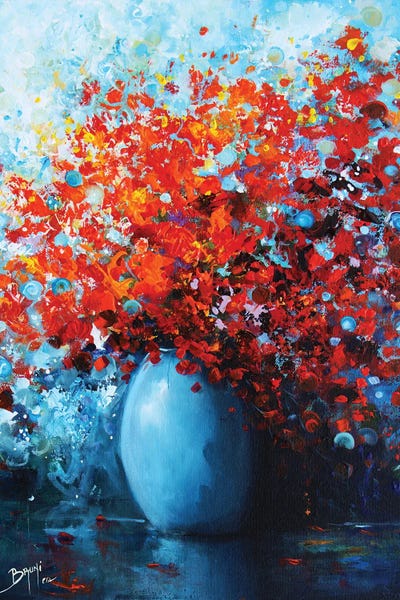 Symphony Bouquet by Eric Bruni framed wall art