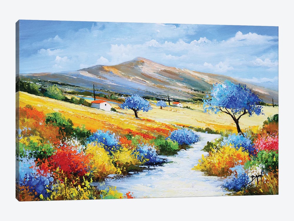 A Summer Day In Provence by Eric Bruni 1-piece Canvas Print