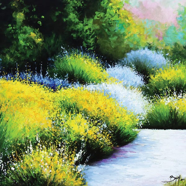 Eric Bruni: Path Through The Bushes by Eric Bruni