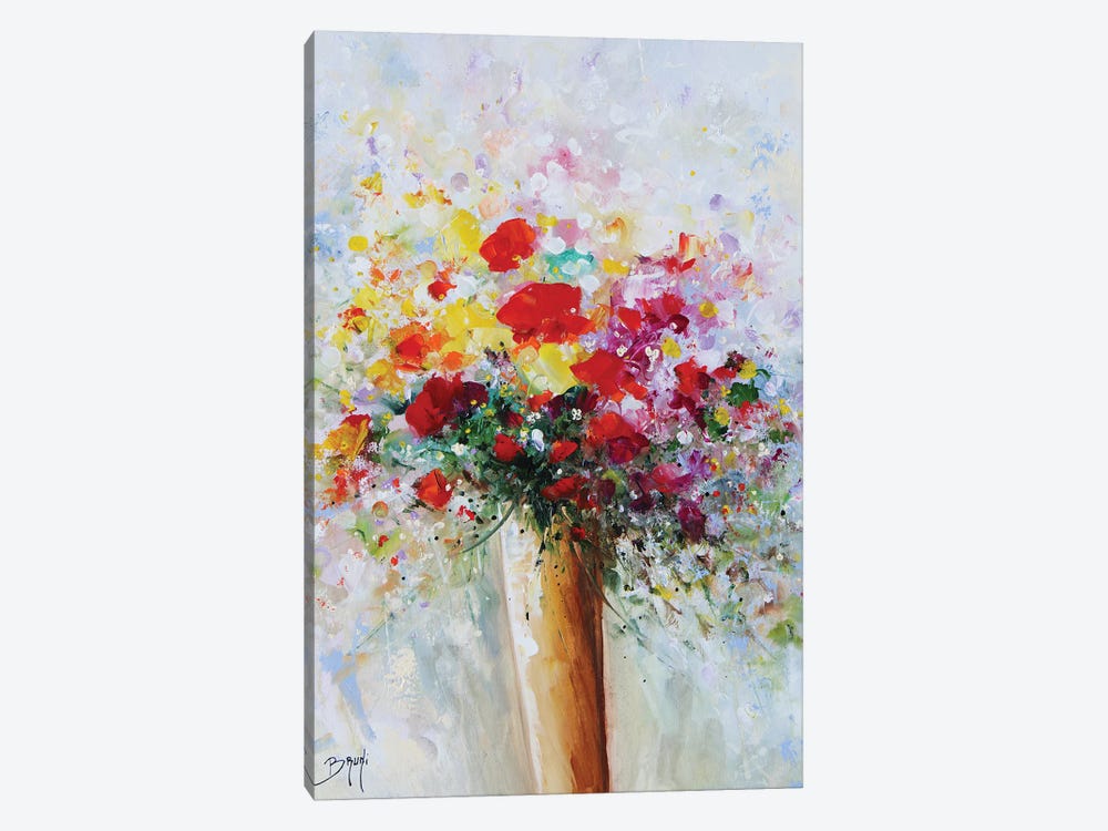 Bouquet Celebration by Eric Bruni 1-piece Canvas Print